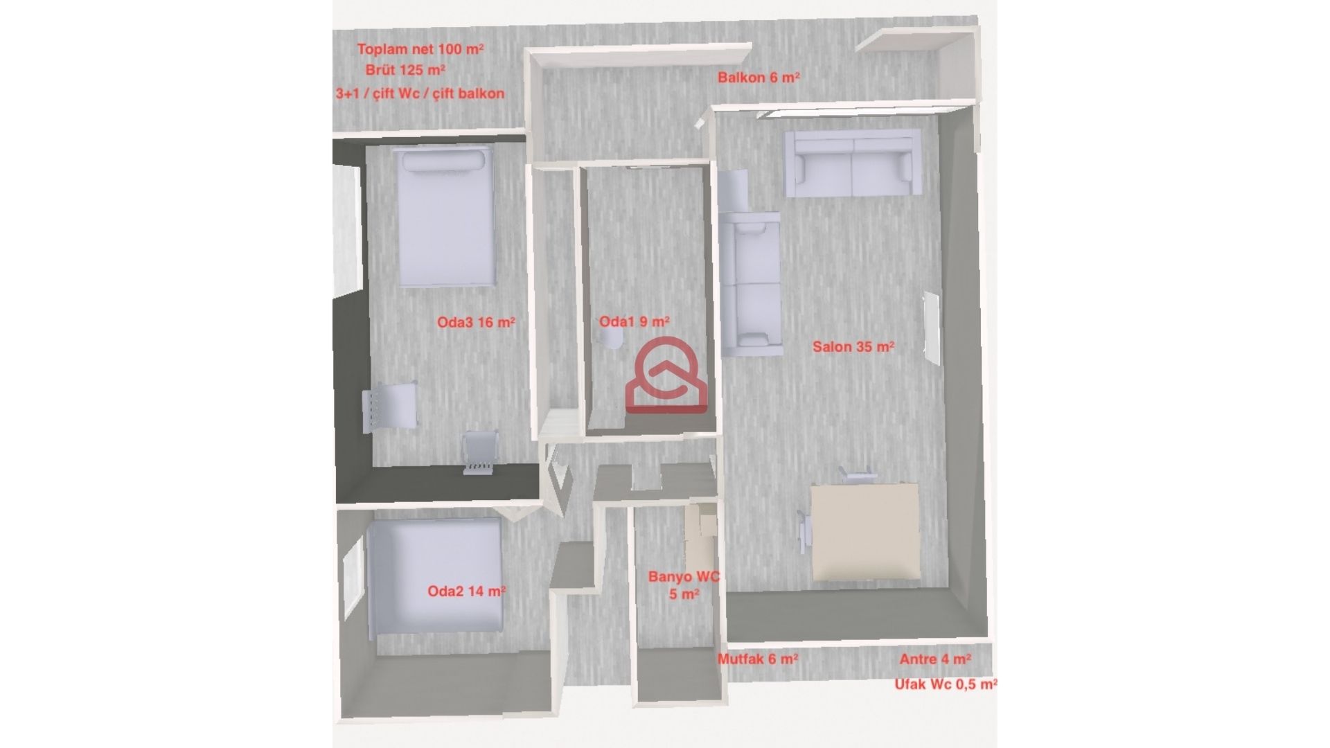 Gayrettepe Rental - 35